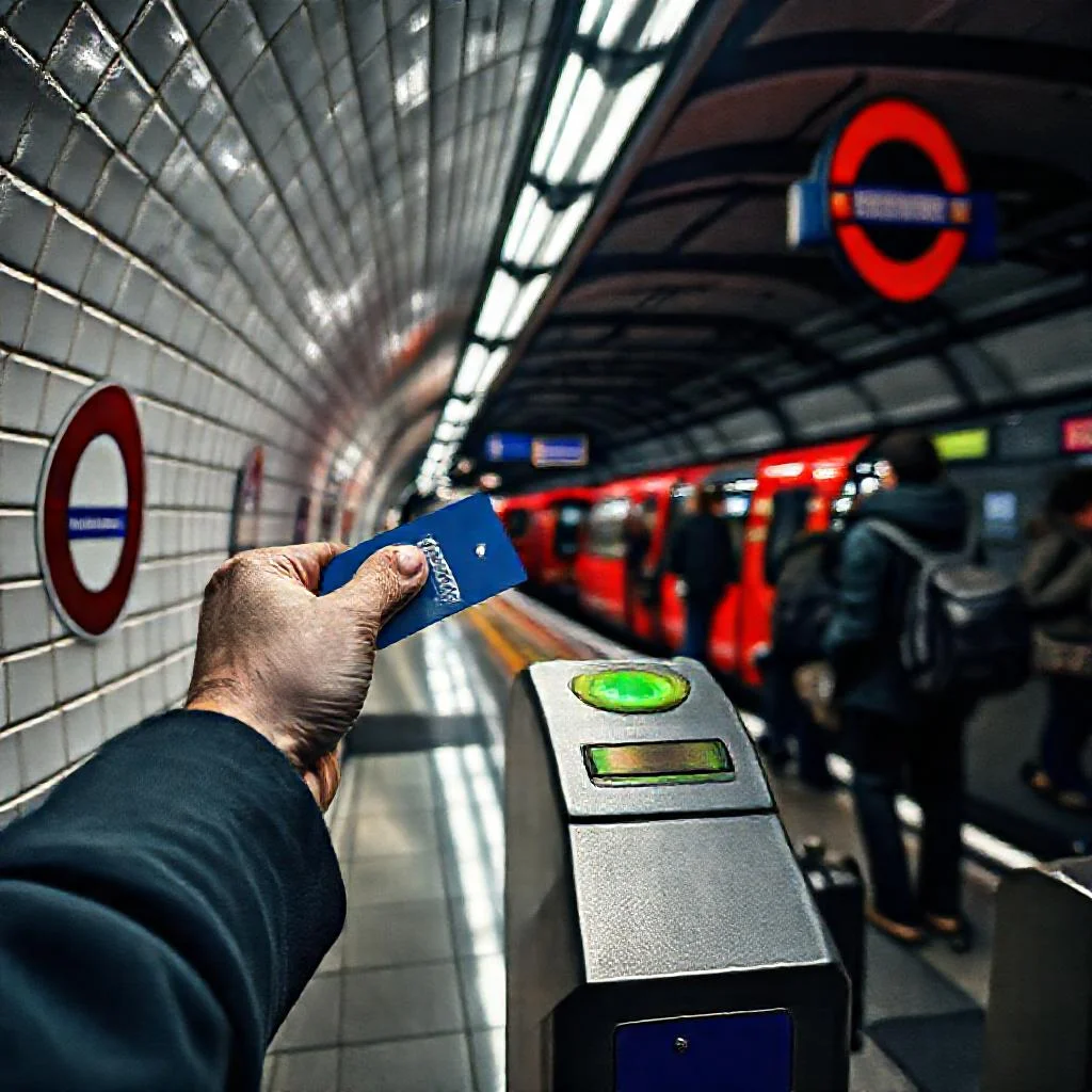 Фото по теме: Как работает лондонское метро оплата проезда транспортной картой Oyster