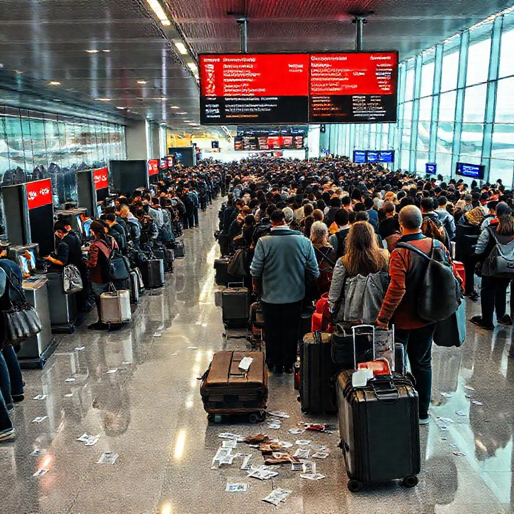 Фото по теме: Особенности регистрации на рейсы лоукостеров Ryanair и Wizz Air штрафы в аэропорту