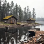 Фото по теме: Где остановиться в Карелии недорого домики у озера