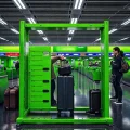 Фото по теме: Какие точные размеры ручной клади у авиакомпании Победа проверка в калибраторе