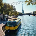 Фото по теме: Где в Париже купить билет на речной трамвайчик Батобюс на день