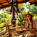 Фото по теме: Где в Найроби покормить жирафов Giraffe Centre