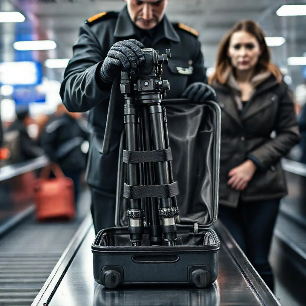 Фото по теме: Особенности провоза штатива для фотоаппарата в ручной клади Победы