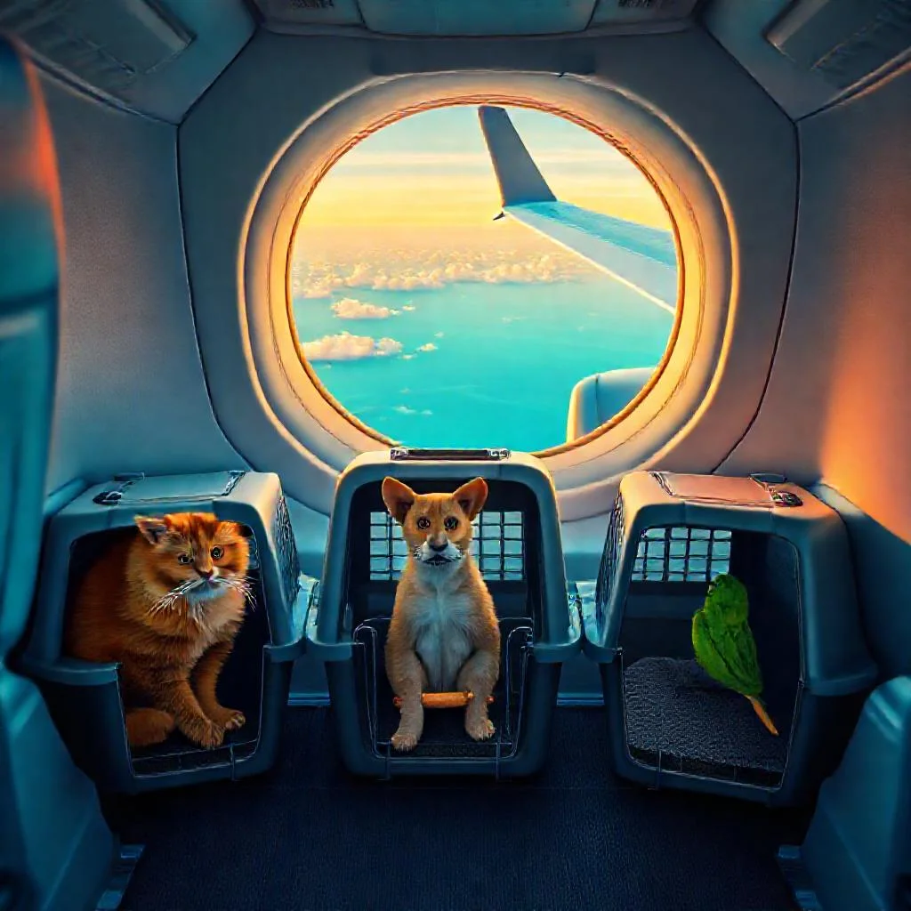 Фото по теме: Особенности перевозки животных на международных рейсах Flydubai