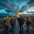 Фото по теме: Особенности прогулок по крышам Санкт-Петербурга как найти легальную экскурсию