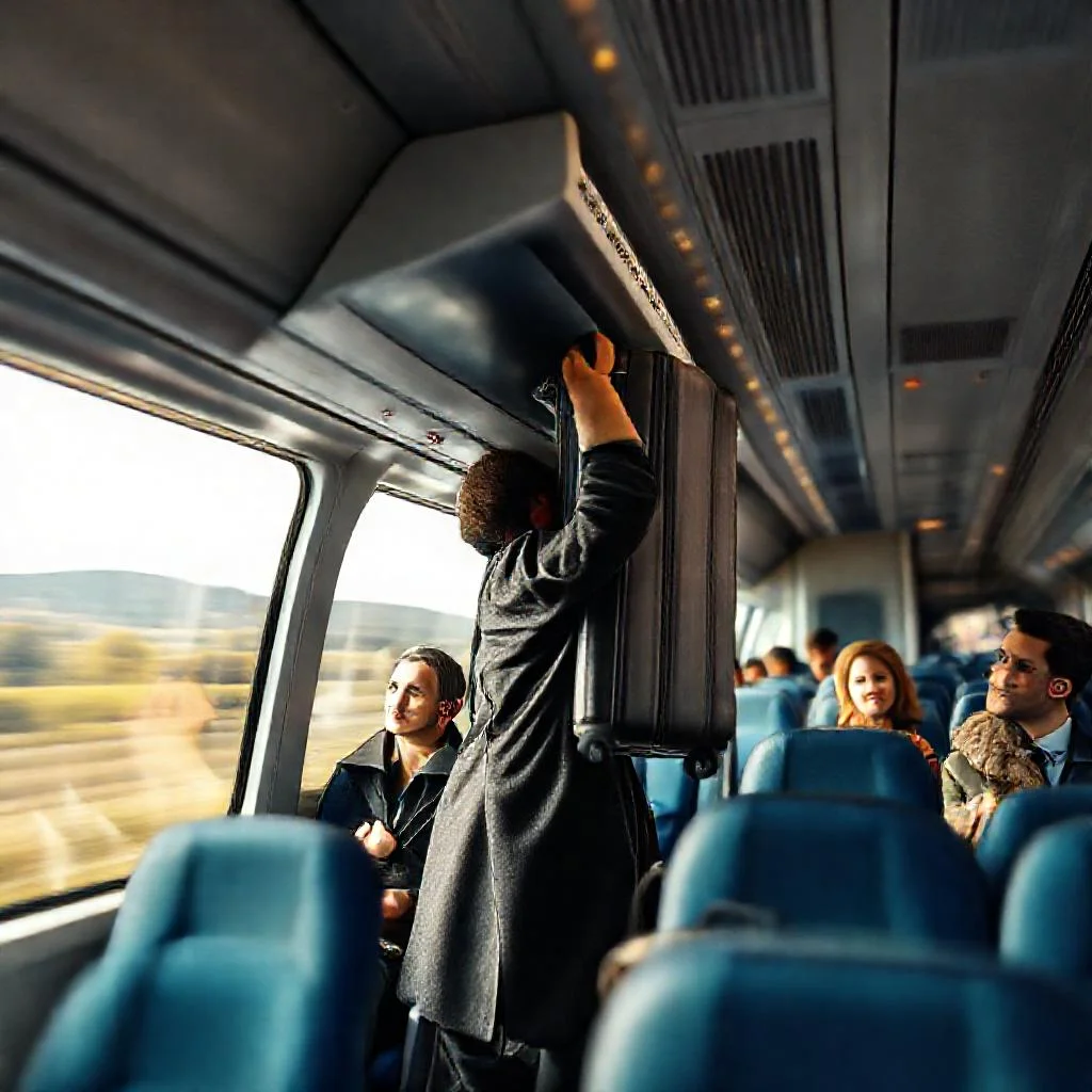 Фото по теме: Особенности поездки на поезде TGV ограничения по размеру чемодана