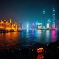 Фото по теме: Что посмотреть в Шанхае вечером набережная Вайтань