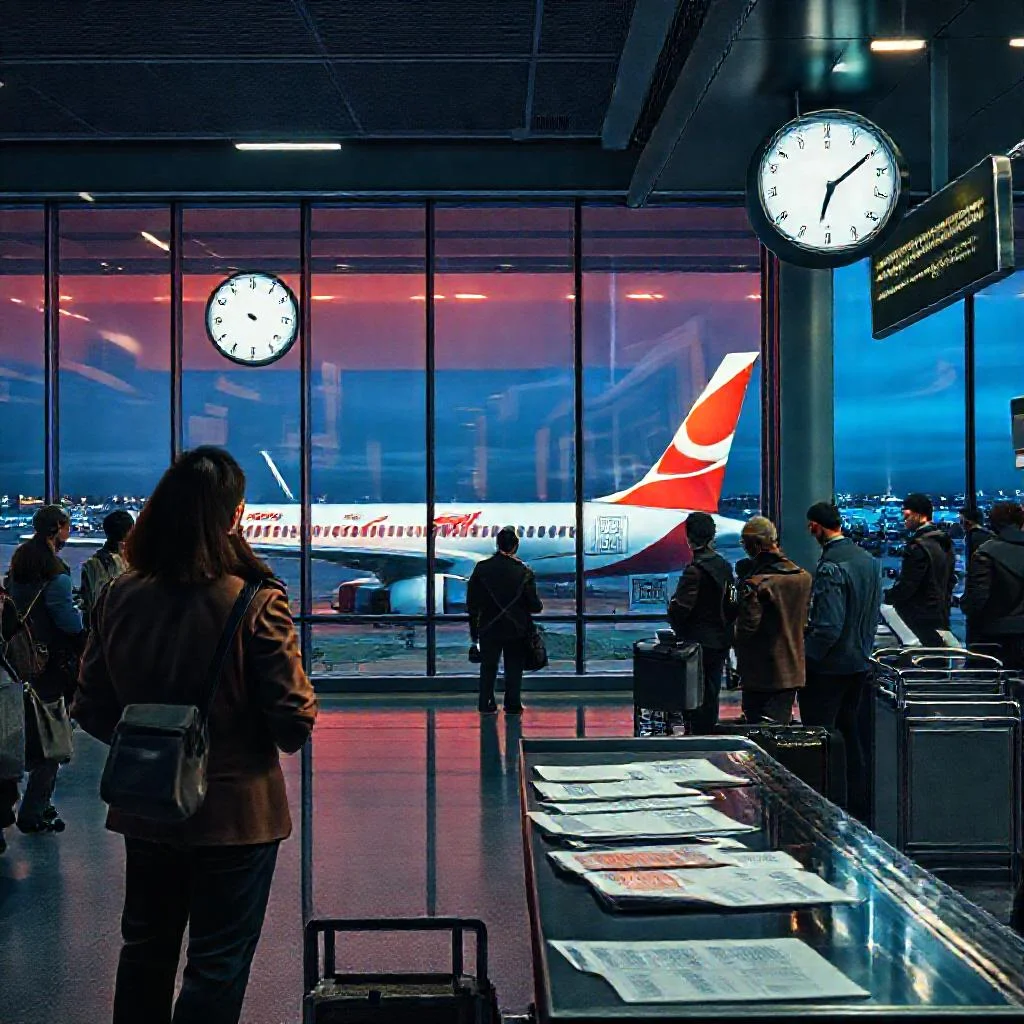 Фото по теме: Особенности получения компенсации при задержке рейса Red Wings права пассажира